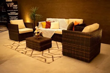 Hall de entrada do Vip Fest Lounge